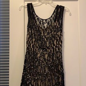 Lace long dress